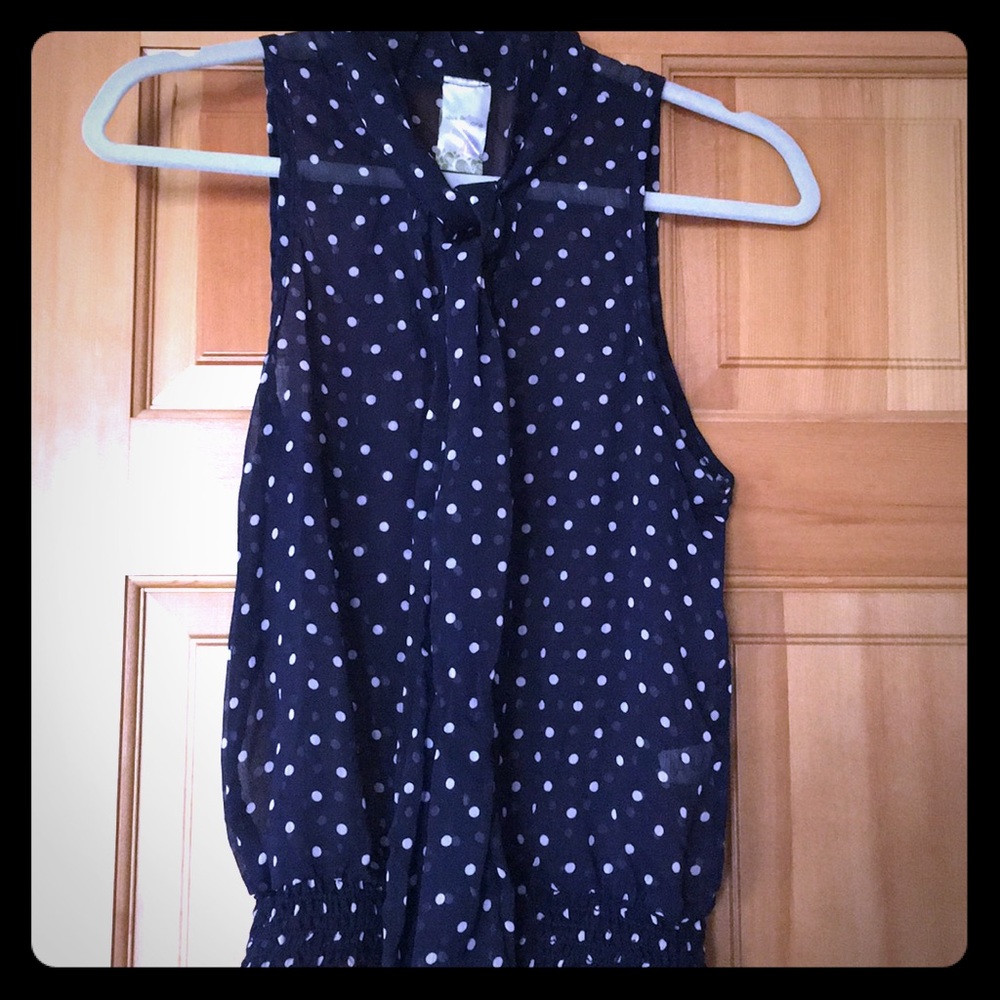 Classy tank with tie